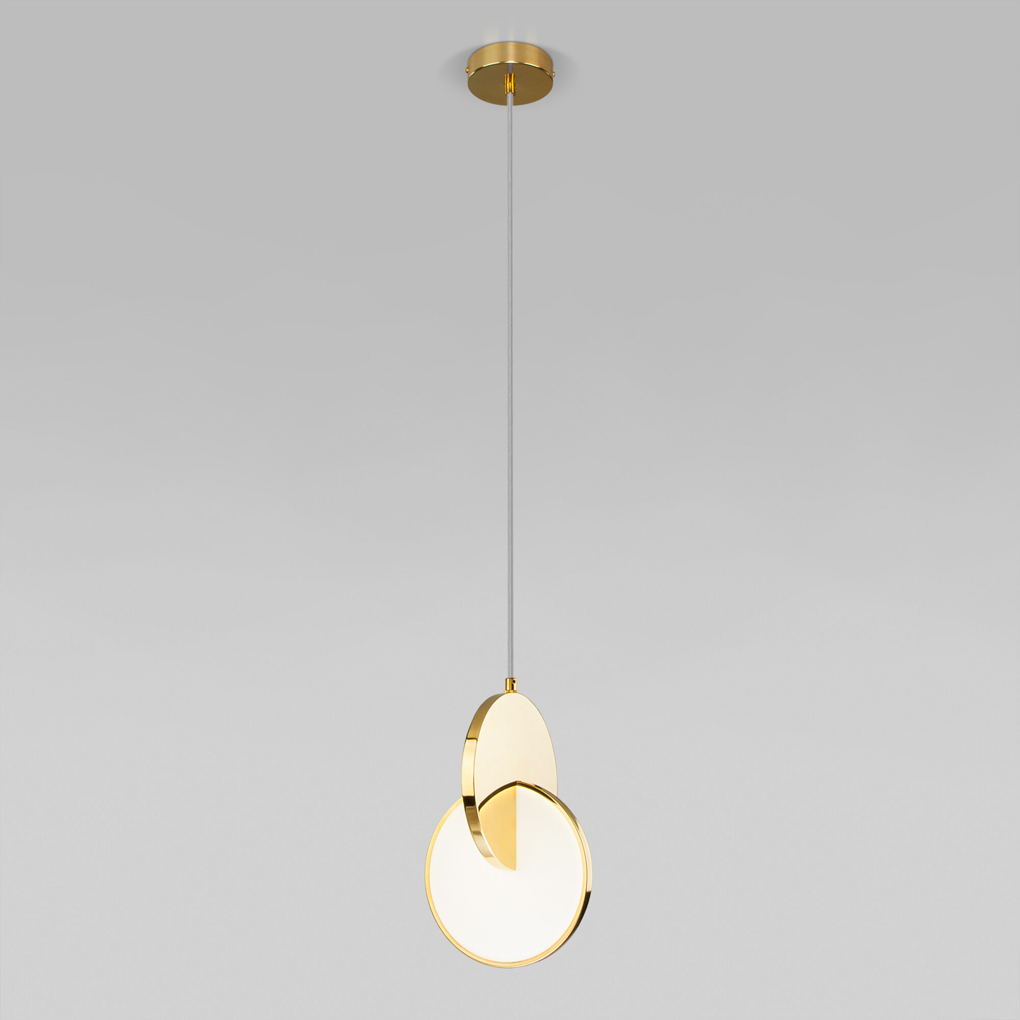 Подвесной светильник Eurosvet Lang 50225/1 LED золото. Фото 2
