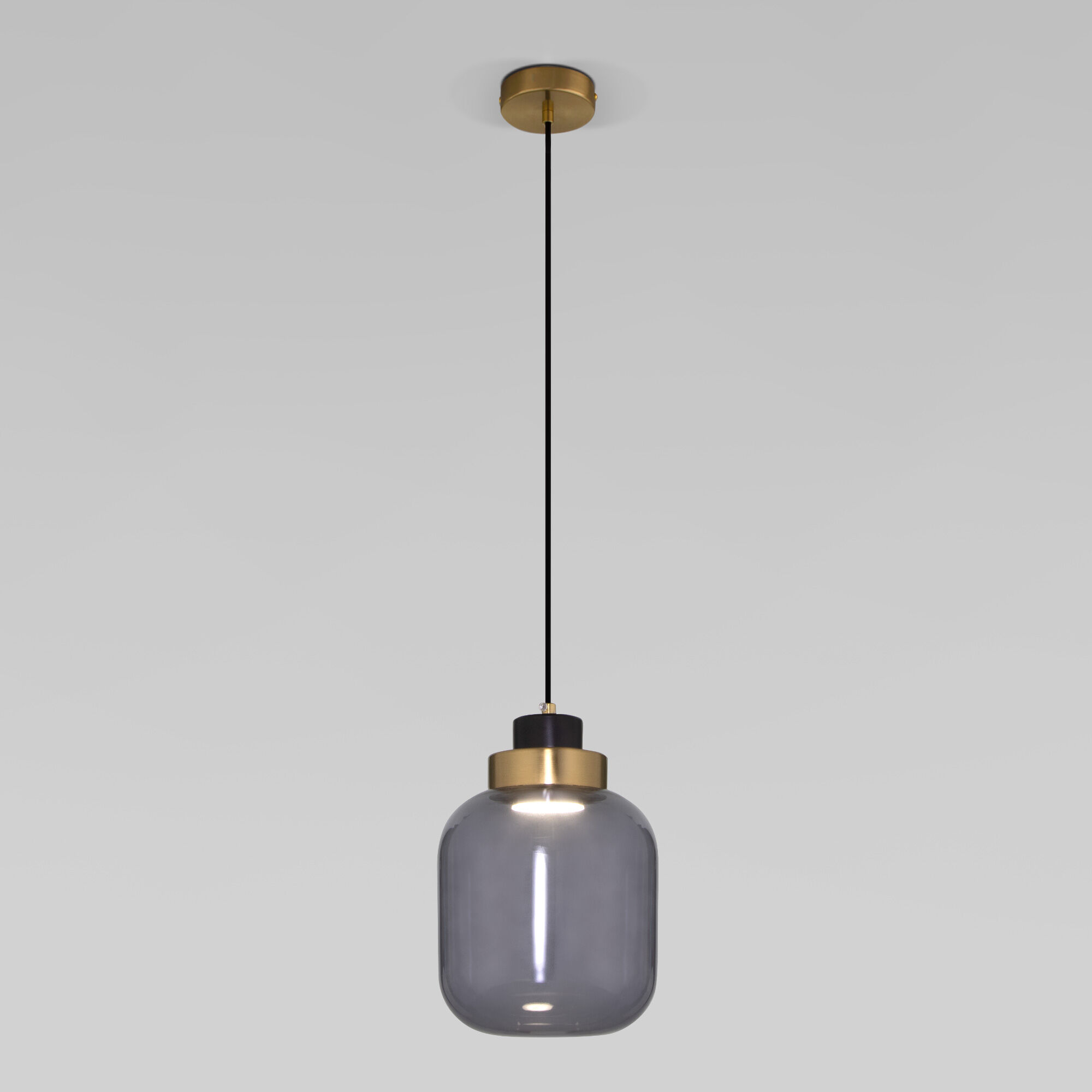 Подвесной светильник Eurosvet Jeffry 50240/1 LED дымчатый. Фото 1