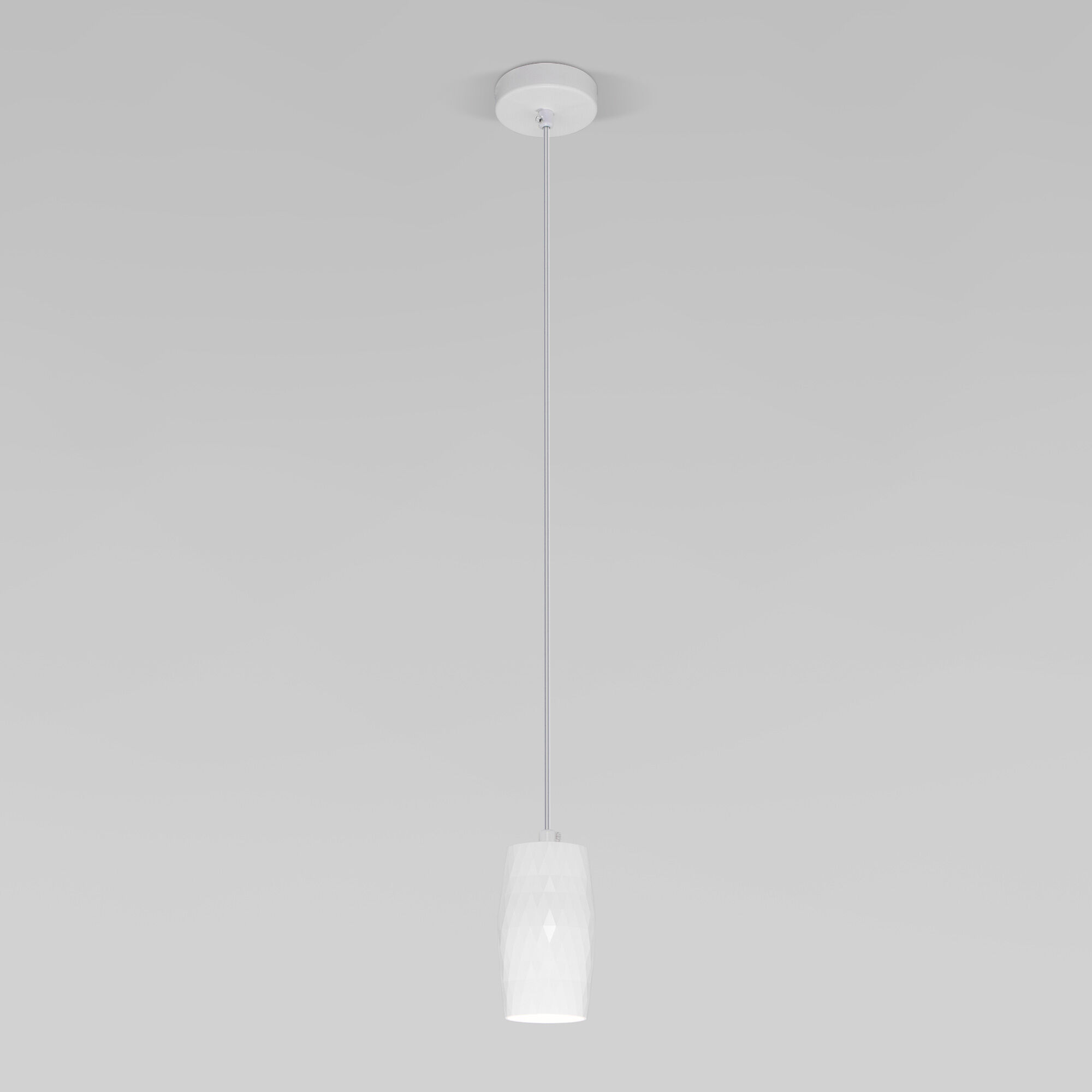 Подвесной светильник Eurosvet Bonaldo 50246/1 LED/ белый. Фото 1