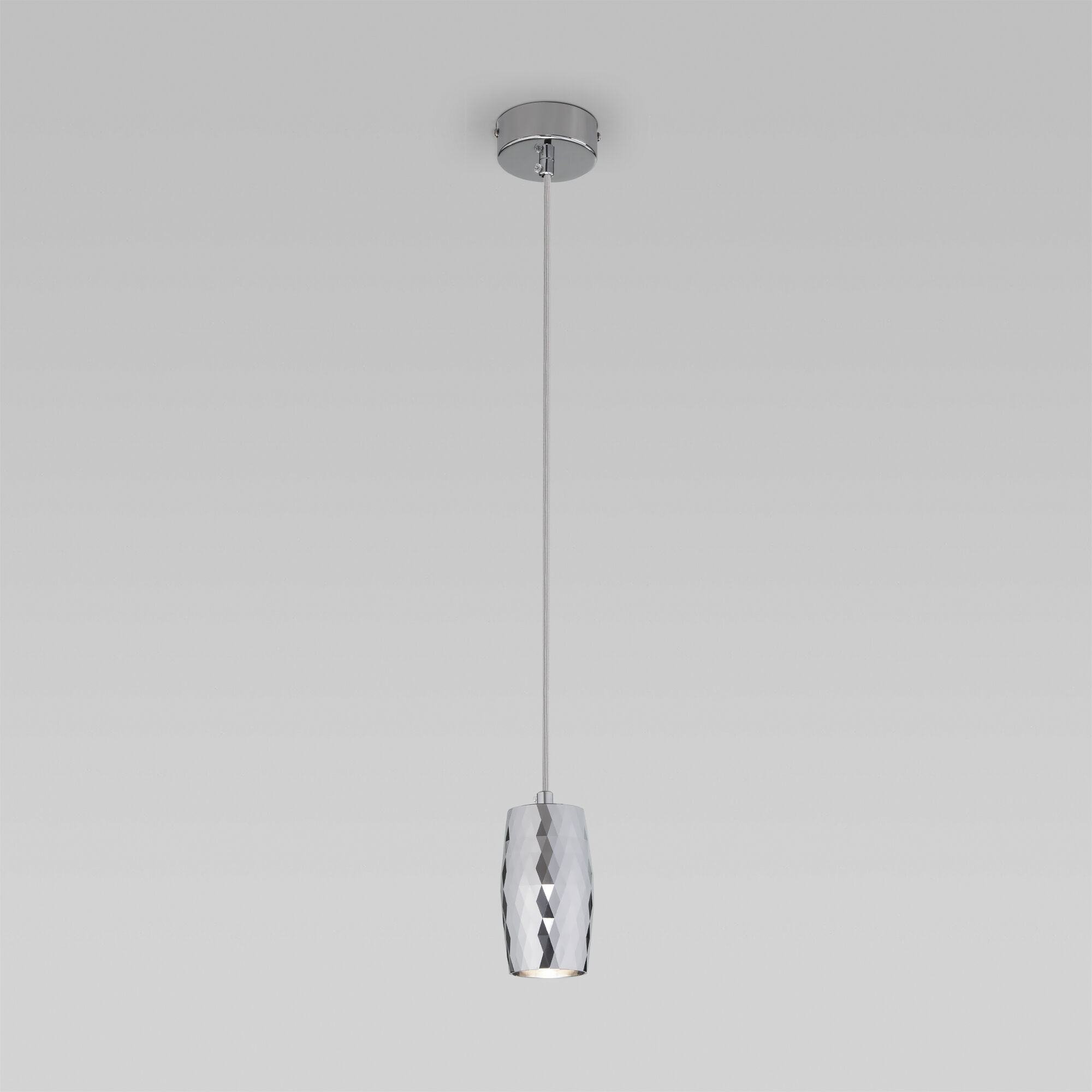 Подвесной светильник Eurosvet Bonaldo 50246/1 LED/ хром. Фото 2