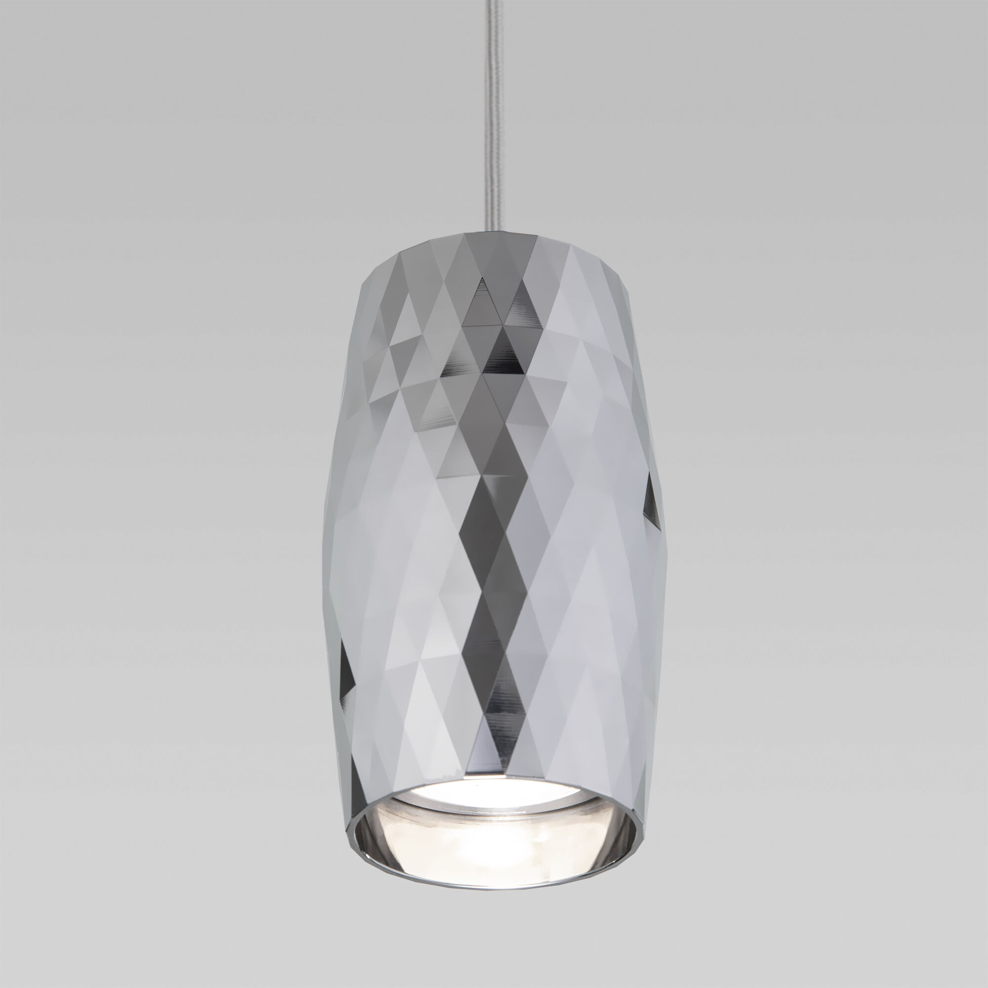 Подвесной светильник Eurosvet Bonaldo 50246/1 LED/ хром. Фото 3