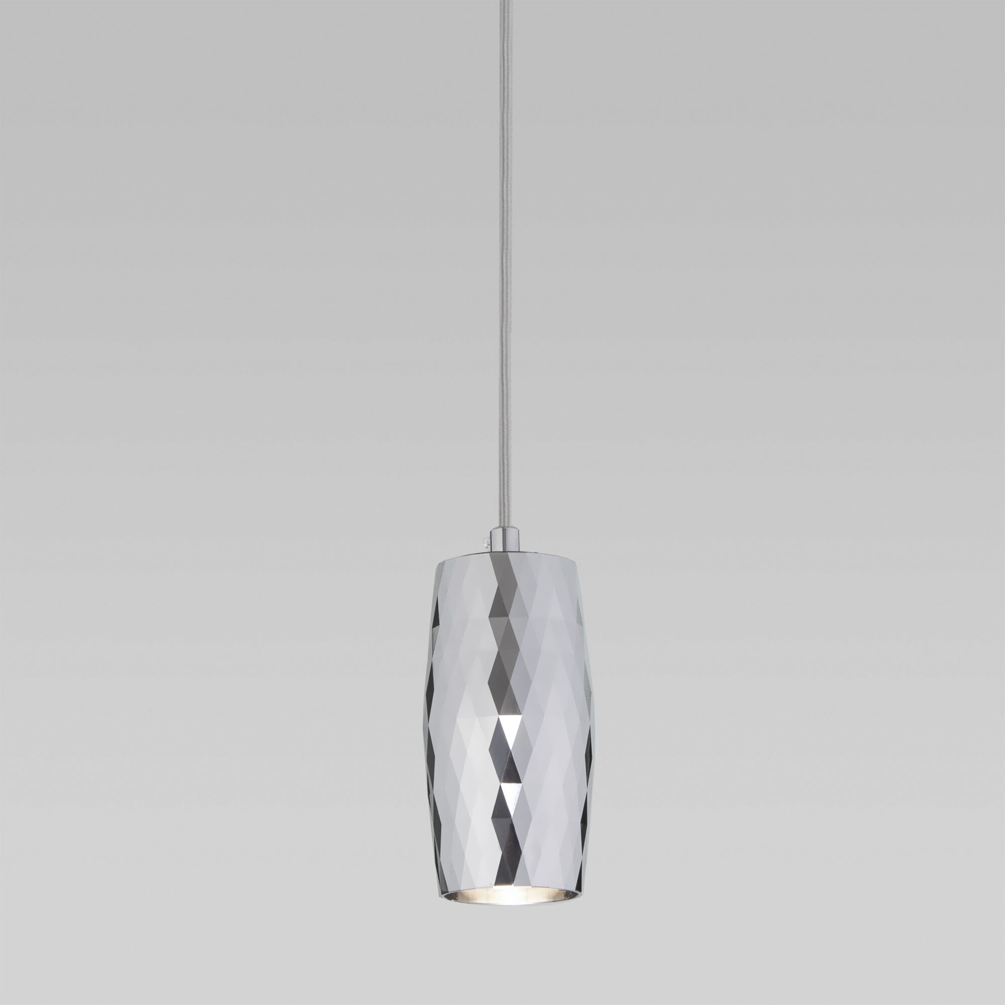 Подвесной светильник Eurosvet Bonaldo 50246/1 LED/ хром. Фото 1