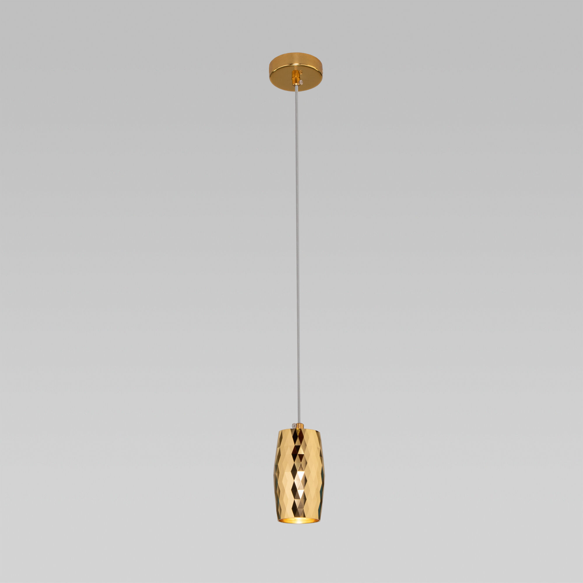 Подвесной светильник Eurosvet Bonaldo 50246/1 LED/ золото. Фото 1