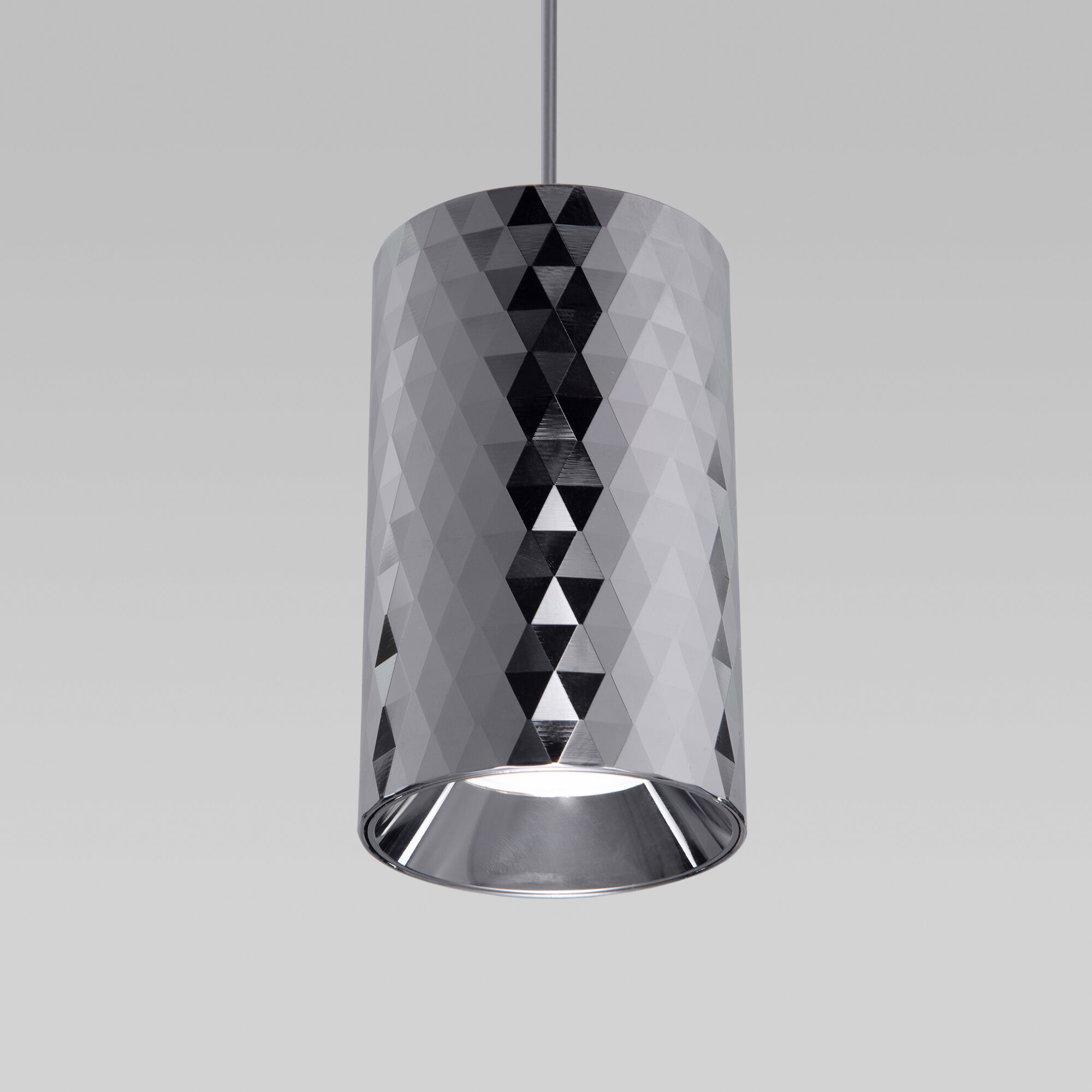 Подвесной светильник Eurosvet Bonaldo 50247/1 LED/ хром. Фото 3