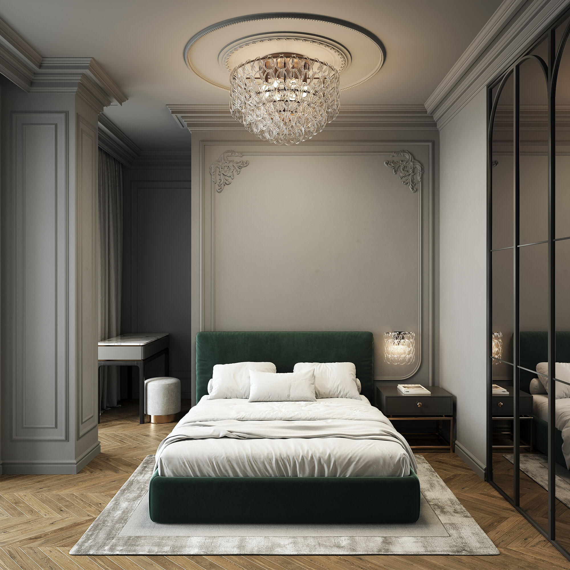 Потолочный светильник с фактурным стеклом Bogate's Cappio 380/8. Фото 4