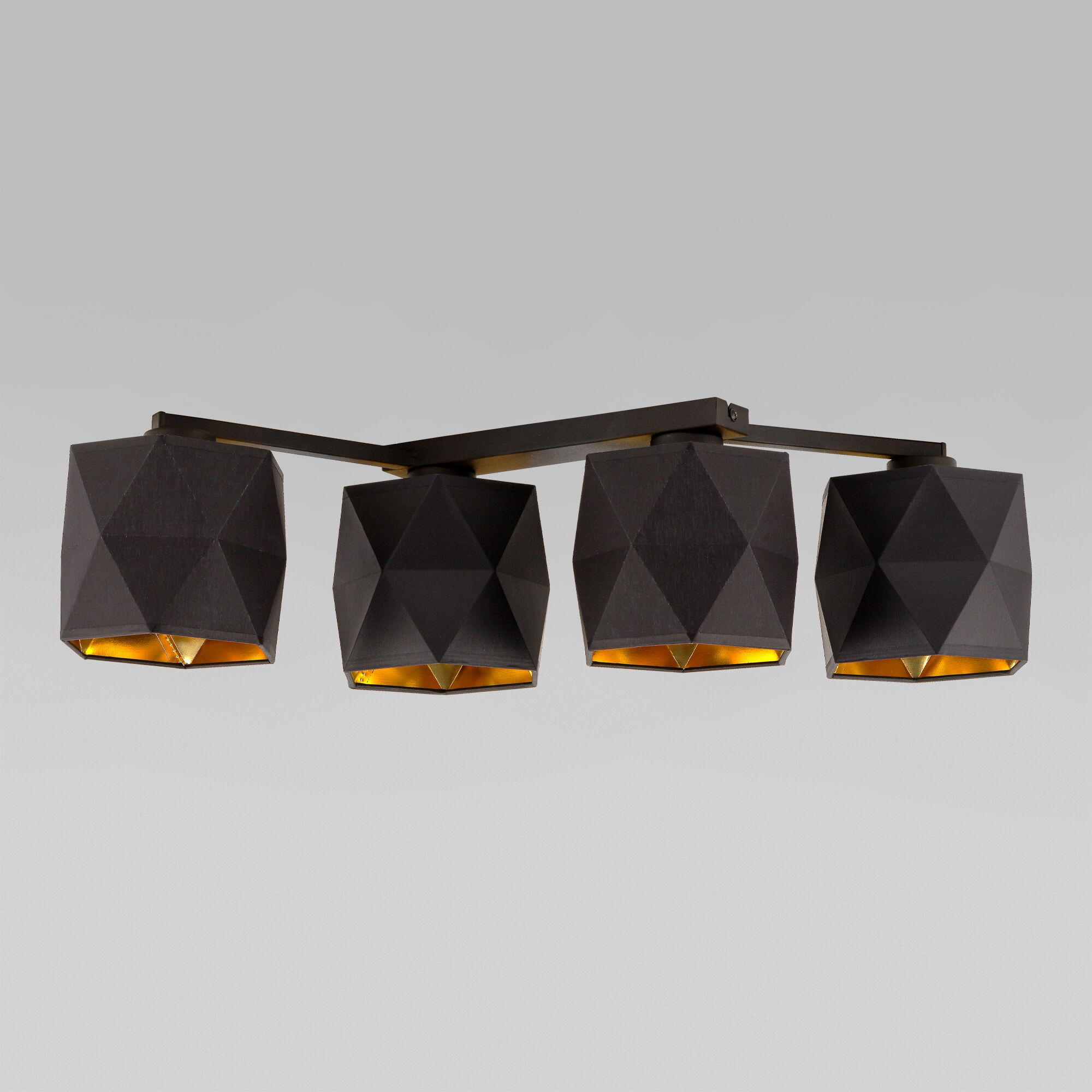 Потолочный светильник TK Lighting Siro 1043 Siro Black Gold. Фото 1