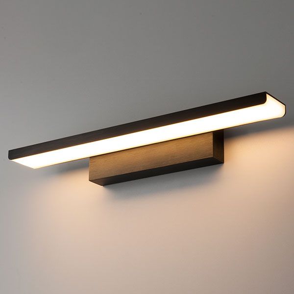 Настенный светодиодный светильник Sankara LED черный Sankara LED 16W IP20 черная