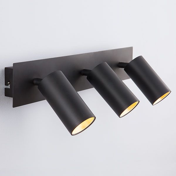 20066/3 LED черный/золото