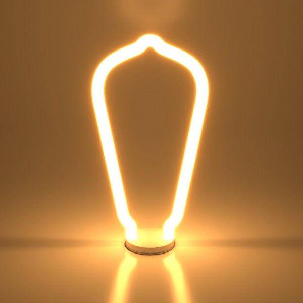Филаментная светодиодная лампа Decor filament 4W 2700K E27