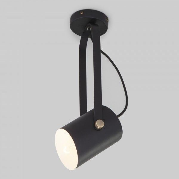 Настенный светильник с поворотным плафоном 20092/1 черный