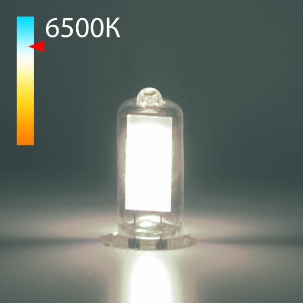 Светодиодная лампа G9 LED 5W 220V 6500K стекло