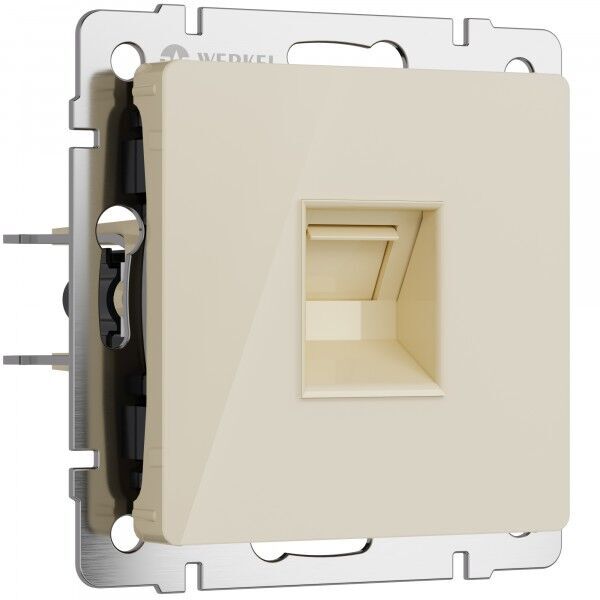 Розетка Ethernet RJ-45 айвори акрил W1181043