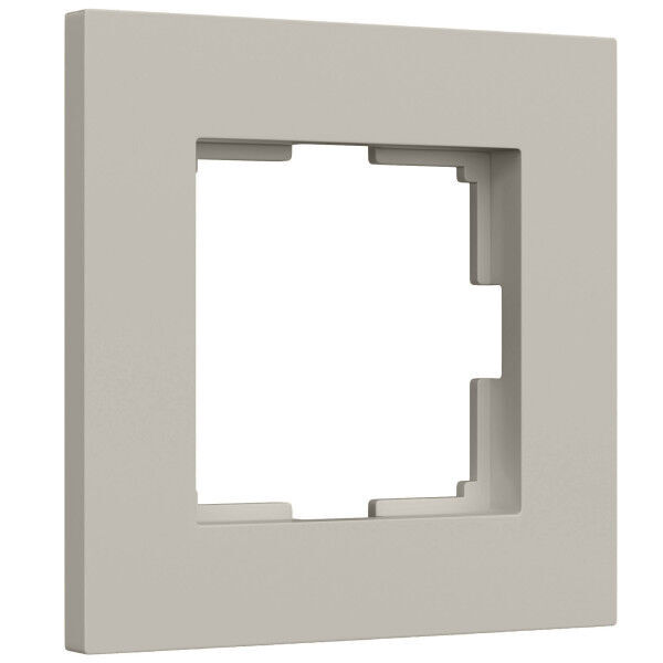 W0012917/ Рамка на 1 пост Slab (дымчатый софт) W0012917