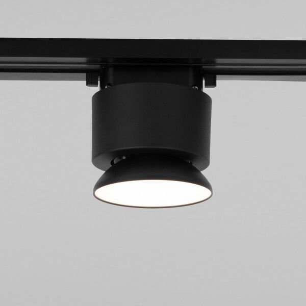 Трековый светильник для однофазного шинопровода Smooth чёрный матовый 10 Вт 4200K 85515/01
