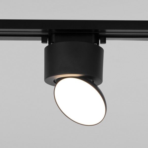 Трековый светильник для однофазного шинопровода Smooth чёрный матовый 10 Вт 4200K 85515/01