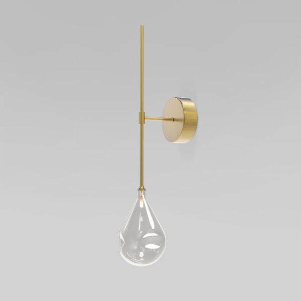 Бра со стеклянным плафоном