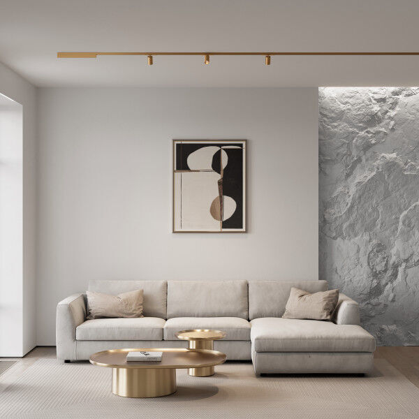 Brass Line Трековый светильник 10W 4000K латунь 85525/01