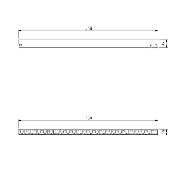 Brass Line Трековый светильник 20W 4000K латунь 85529/01