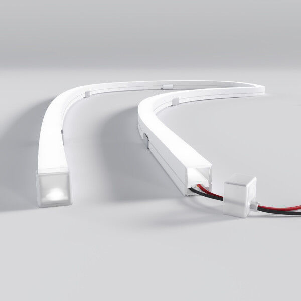 Гибкий силиконовый профиль для светодиодной ленты (под ленту до 8mm) LL-2-ALP027