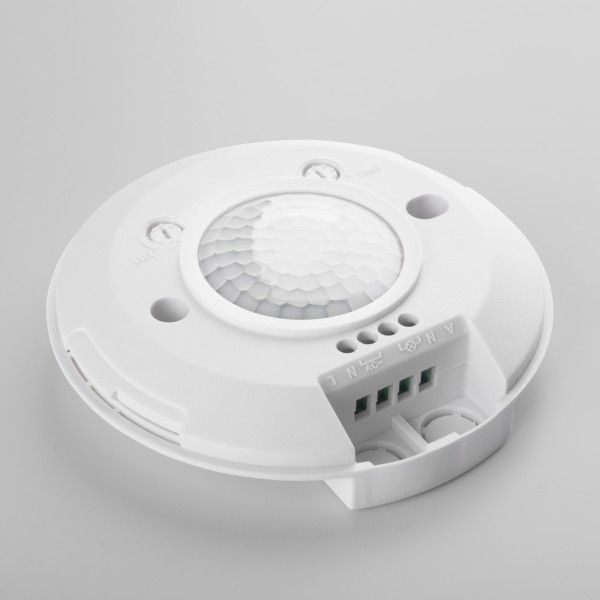 Инфракрасный датчик движения 6м 2000W 360° IP20 SNS-M-11 белый