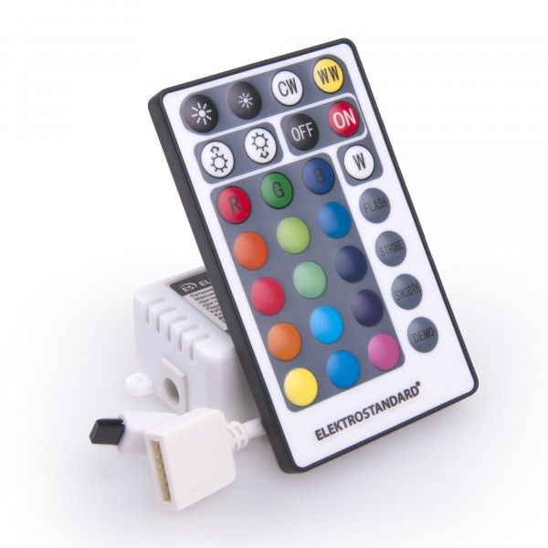 Контроллер для светодиодной ленты RGBWW c ПДУ 5050+2835+2835 90Led 16W IP20