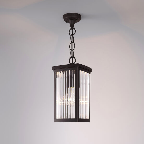 Подвесной уличный светильник Lame H кофе IP33 GL 1006H