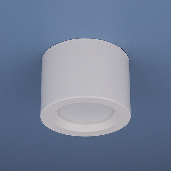 Накладной потолочный  светодиодный светильник DLR026 6W 4200K белый матовый. Превью 3