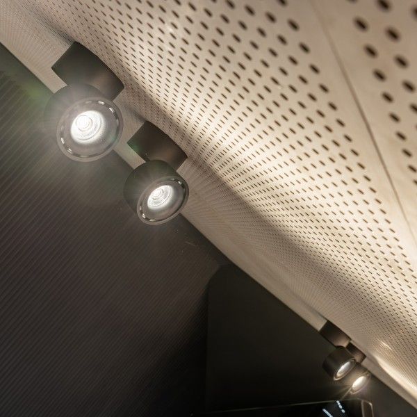 Накладной потолочный светодиодный светильник DLR031 15W 4200K 3100 черный матовый. Превью 8