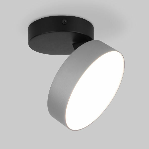 Накладной светодиодный светильник Pila серебро