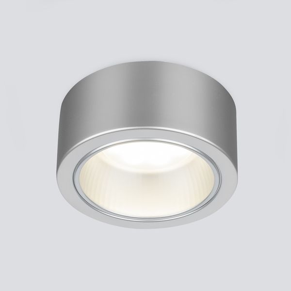 Накладной точечный светильник 1070 GX53 SL серебро. Превью 1