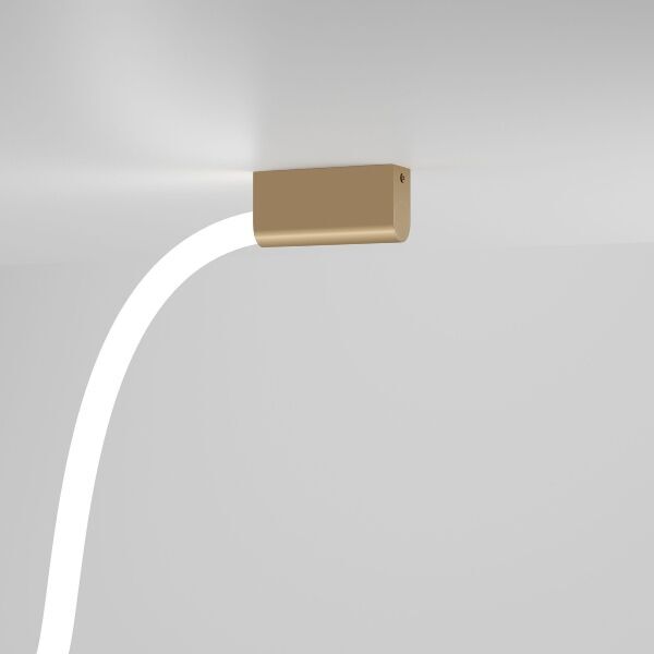 Накладные крепления для круглого гибкого неона Full light латунь FL 28101