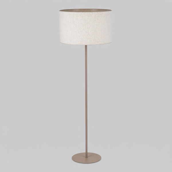 Напольный светильник с тканевым плафоном