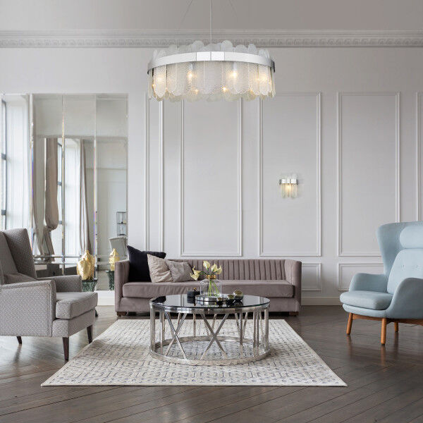 Настенный светильник с фактурным стеклом 333/1