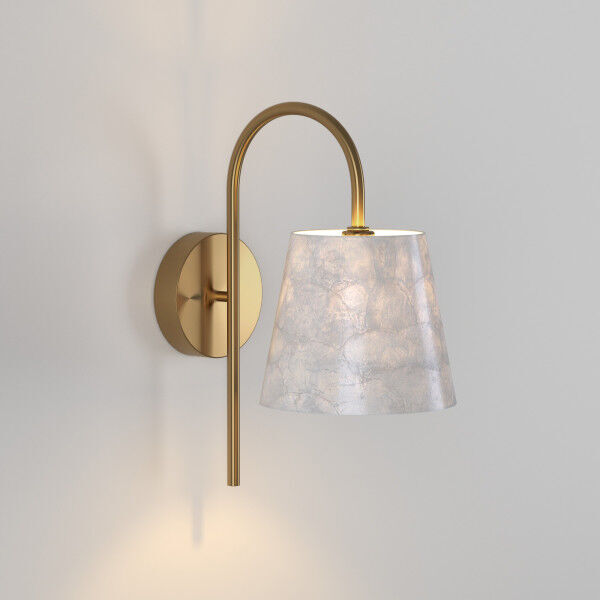 Настенный светильник с натуральным перламутром