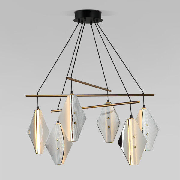 Настенный светодиодный светильник 301054 LED латунь