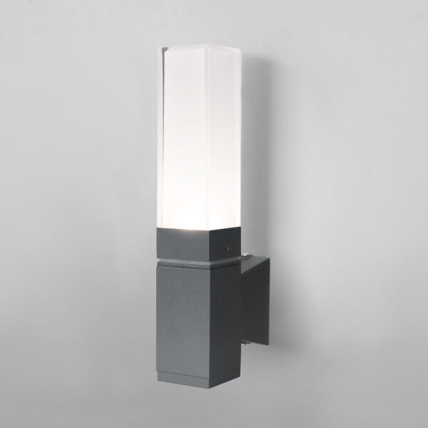 Настенный светодиодный светильник cерый IP54