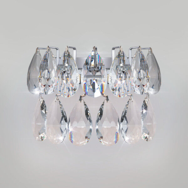 Настенный светодиодный светильник с хрусталем 437/1 Strotskis