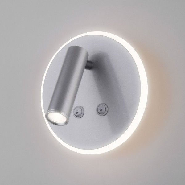 Настенный светодиодный светильник Tera LED серебро Tera LED серебро (MRL LED 1014)