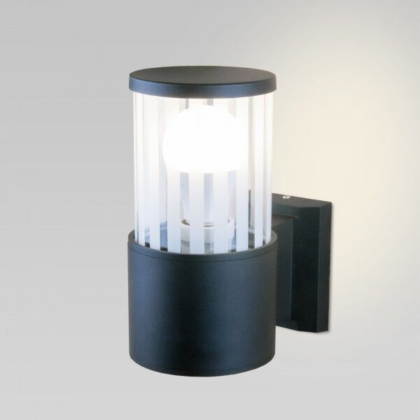 Настенный уличный светильник 1410 Techno чёрный IP54 1410 TECHNO чёрный