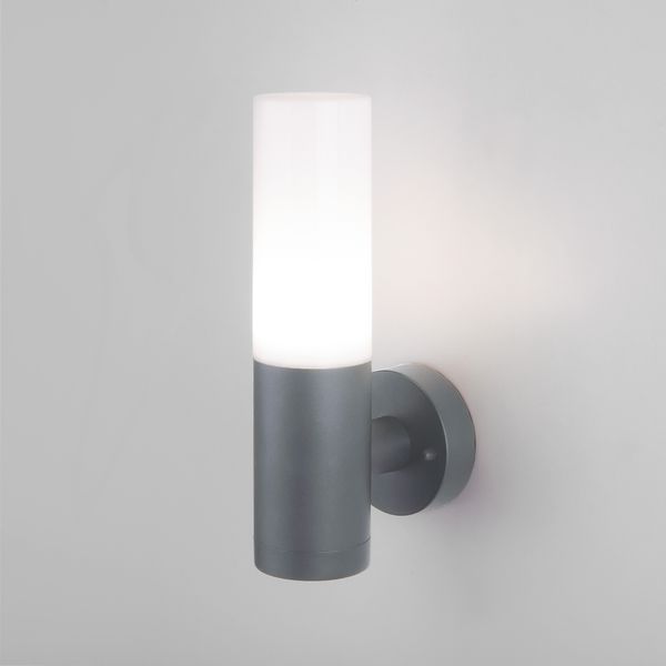 Настенный уличный светильник серый IP54 1418 TECHNO
