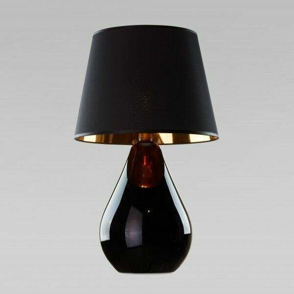 Настольная лампа с абажуром 5454 Lacrima Black
