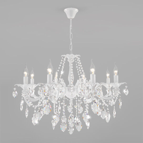 Подвесная люстра с хрусталем