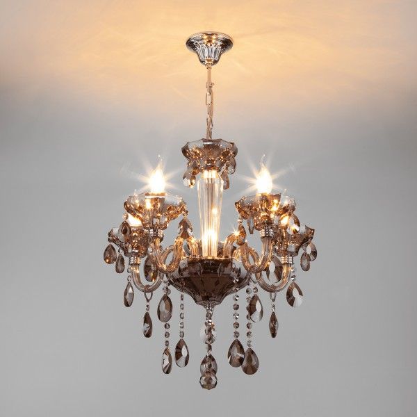 Подвесная хрустальная люстра 309/5 Strotskis