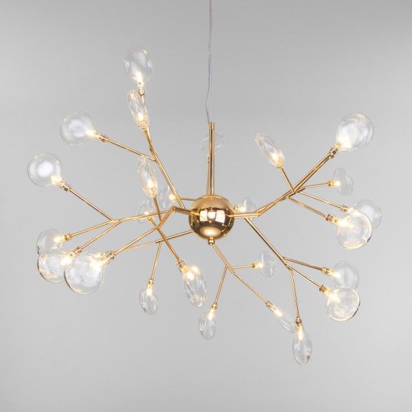 Подвесная люстра со стеклянными плафонами 564