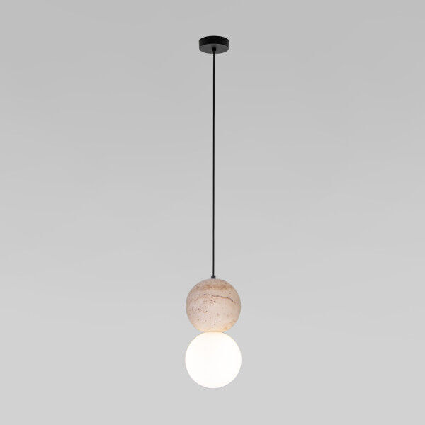 Подвесной светильник из травертина