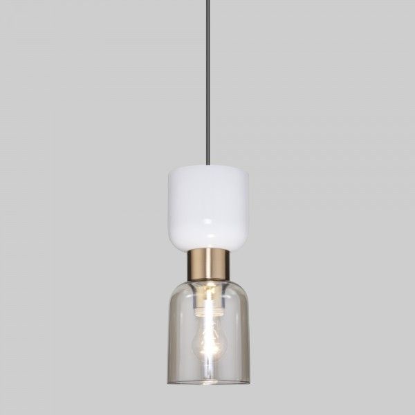 Подвесной светильник со стеклянным плафоном