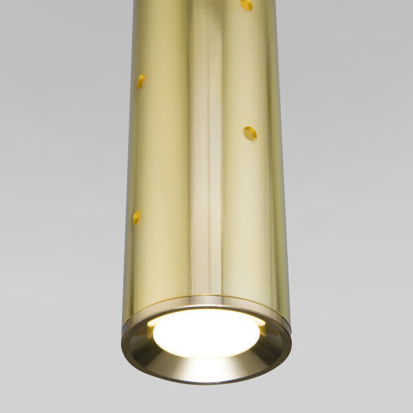 Подвесной светодиодный светильник 50214/1 LED золото