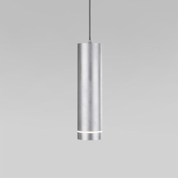 Подвесной светодиодный светильник DLR023 12W 4200K хром матовый