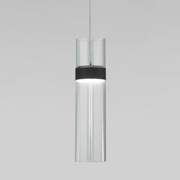 Подвесной светильник 50244/1 LED черный/прозрачный