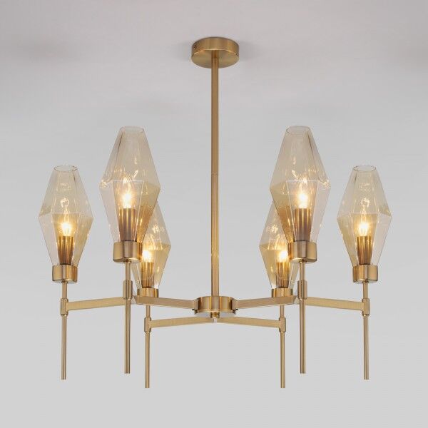 Потолочная люстра 60143/6 латунь